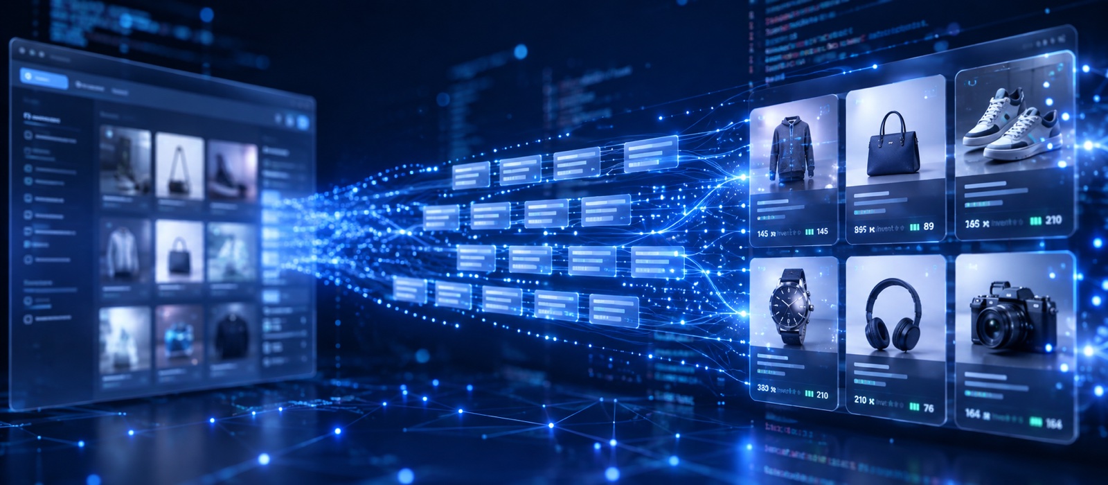 Produktová data od dodavatelů automaticky proudící do katalogu e-shopu