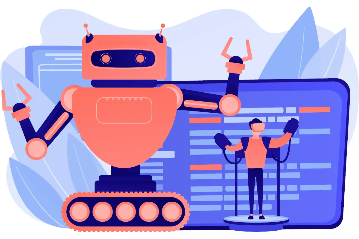 Robotická automatizace procesů: softwarový robot přebírá rutinní práci s daty